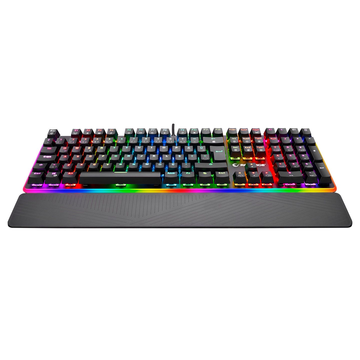 Rampage KB-R96 ULTIMATE Optical Switch Full RGB ve Metal Gövdeli Su Geçirmez Gaming Oyuncu Mekanik Klavye
